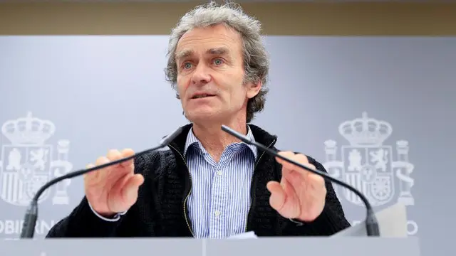 El director del Centro de Coordinación de Alertas y Emergencias Sanitarias, Fernando Simón. FERNANDO ALVARADO