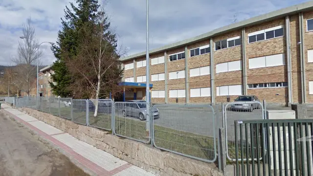 El IES Plurilingüe A Paralaia de Moaña. GOOGLE MAPS