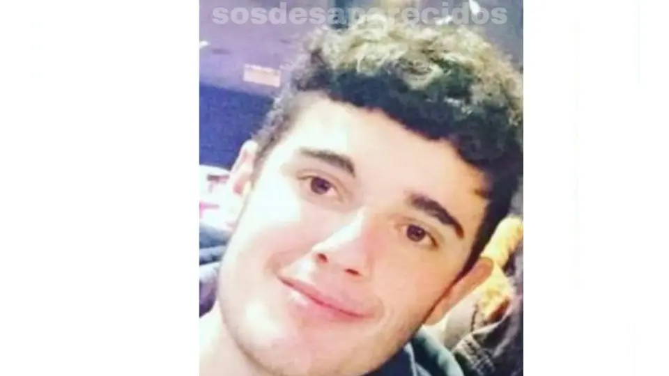 Imagen de Aarón Lobillo Fernández difundida por redes sociales. SOS DESAPARECIDOS