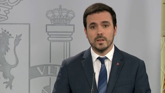 O ministro de Consumo, Alberto Garzón. EFE