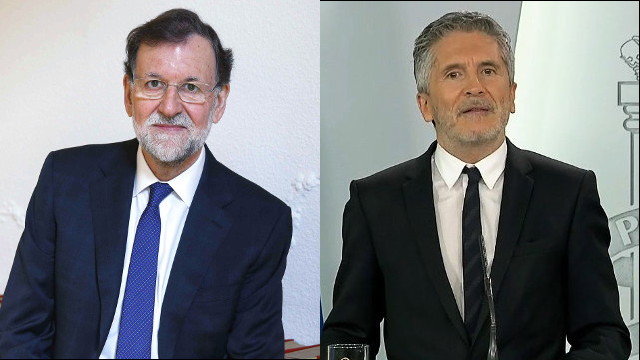 Rajoy y Grande-Marlaska.EP