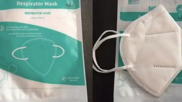 Una de las mascarillas de Garry Galaxy. EP