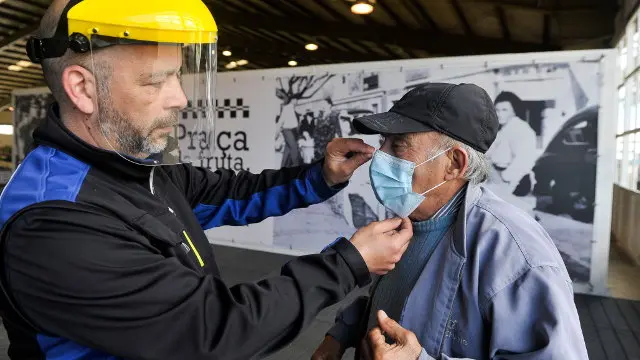 Una imagen de un mercado en Portugal. CARLOS BARROSO (Efe)
