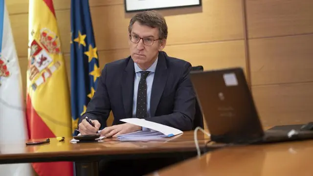 Feijóo. DAVID CABEZÓN