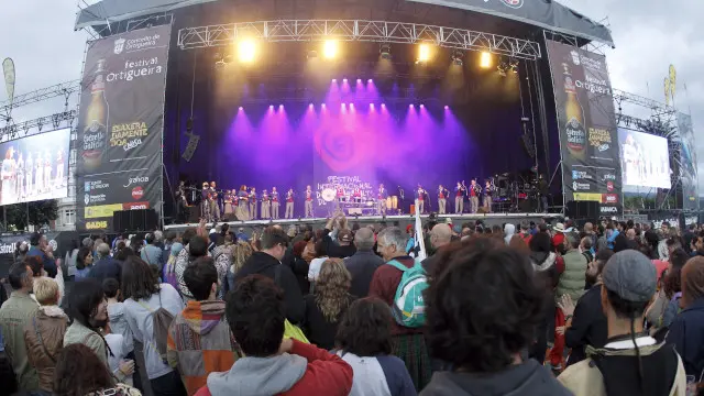 Un concerto nunha edición anterior do Festival de Ortigueira. EP