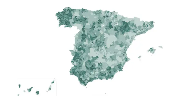 Evolución da mobilidade por área de residencia durante o estado de alarma. INE