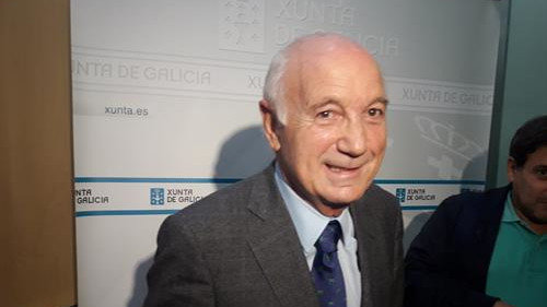 El expresidente de la CEG Antonio Fontenla ejerce como portavoz de la entidad. EUROPA PRESS