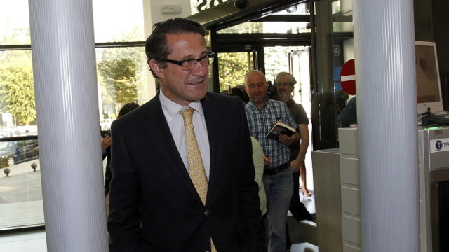 Conde Roa, en los juzgados de Lugo en 2013. SEBAS SENANDE