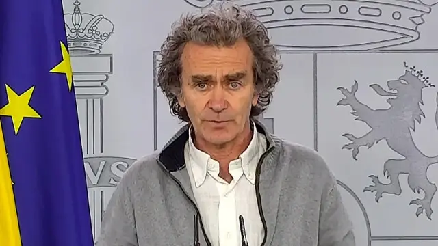 Fernando Simón, este mércores en rolda de prensa. EFE