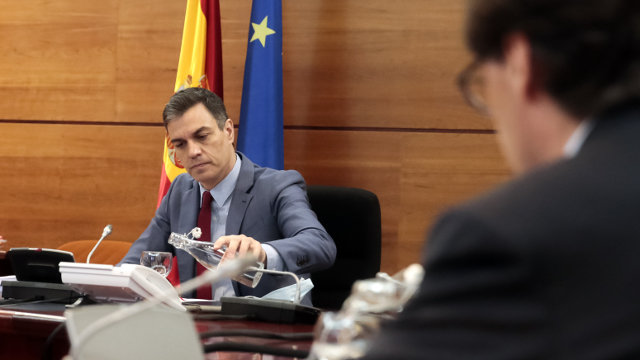 Sánchez preside o consello de Ministros. EUROPA PRESS