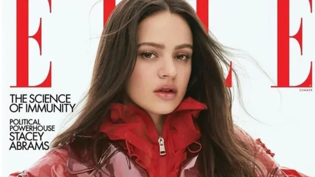 Rosalía en la portada de Elle. EP