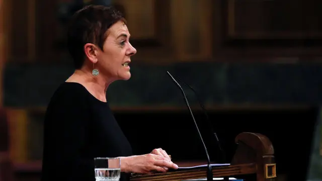 La diputada de EH Bildu Mertxe Aizpuru. KIKO HUESCA. JPG