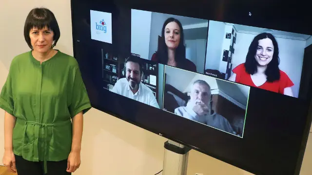 Pontón e, na pantalla, Rodil, Presas, Bará e Mini. EFE