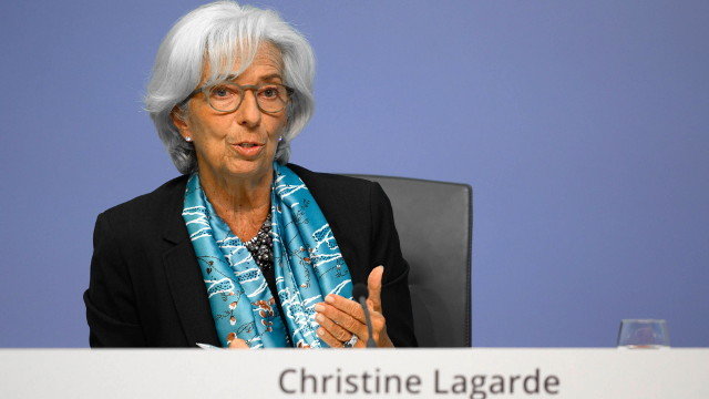 Christine Lagarde, presidenta del BCE. EFE