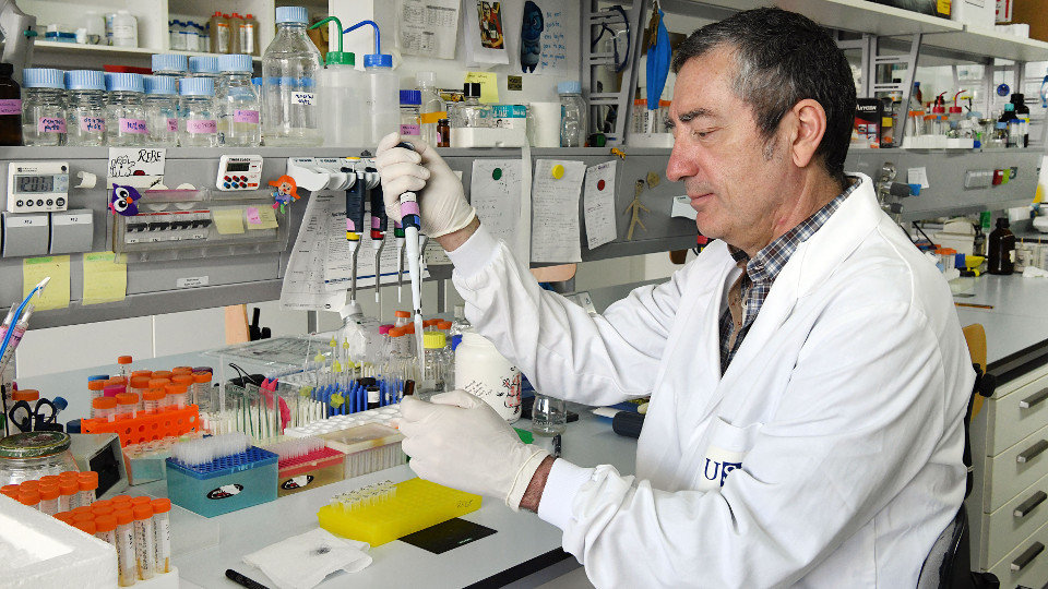 Jose Martínez Costas, del laboratorio de investigación Ciqus. USC
