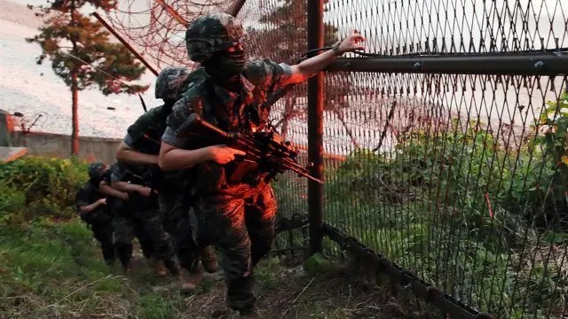 Marines surcoreanos. EFE