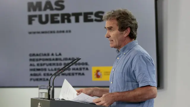 O director do Centro de Alertas e Urxencias Sanitarias, Fernando Sim&oacute;n. EFE