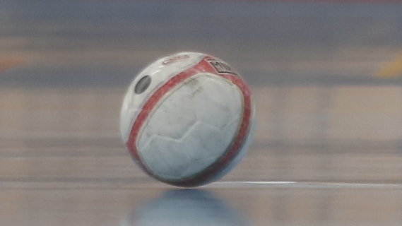 Un balón de fútbol sala. JAVIER CERVERA-MERCADILLO