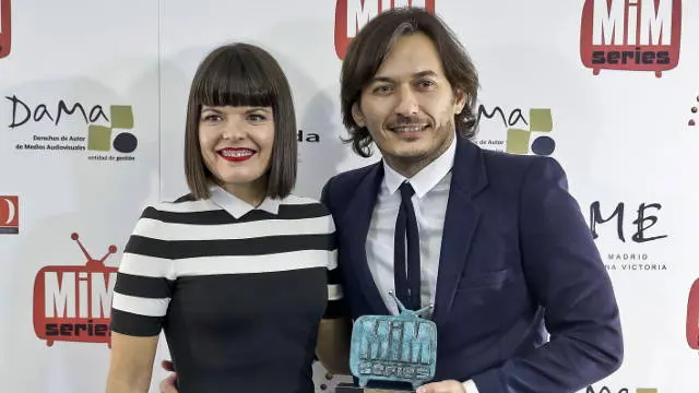 Guionistas de LQSA y El pueblo. EFE