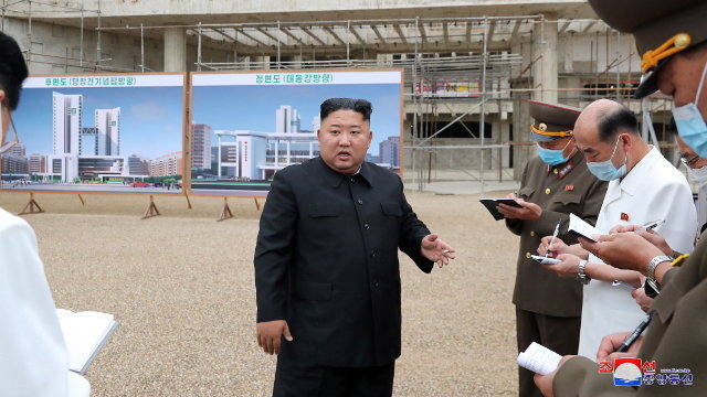 El líder Kim Jong Un.KCNA.
