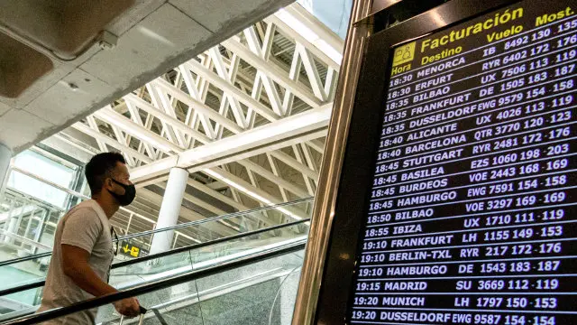 Aeropuerto de mallorca este domingo. EFE