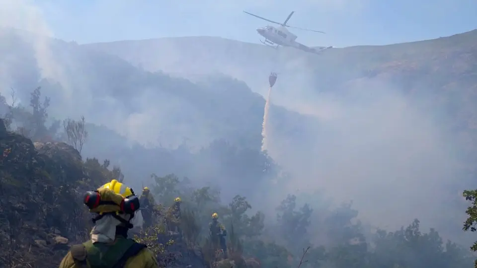 Incendio en Viana do Bolo. ATBRIF