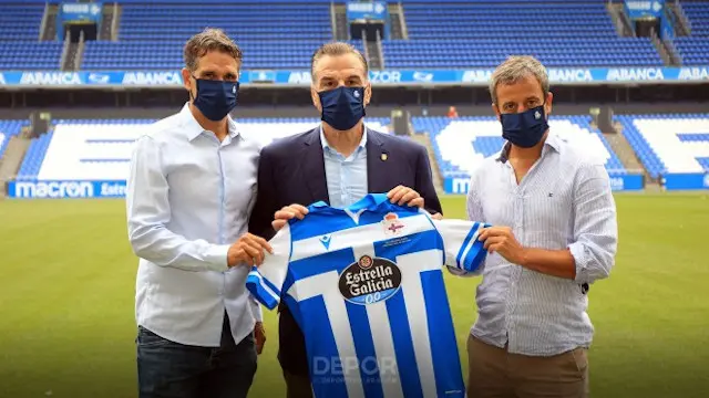 Presentación de Fran y Valerón. RC DEPORTIVO