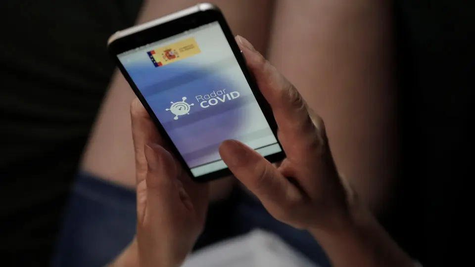Aplicación &#39;Radar Covid&#39;, desenvolvida polo Goberno de España. EFE