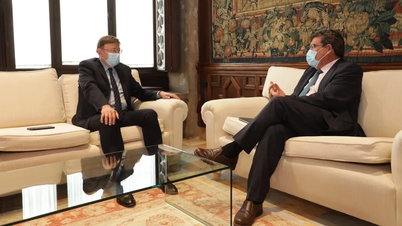 Ximo Puig e José Luis Escrivá. EFE