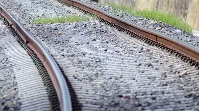 A pista de Yago de la Puente perdeuse na estación de tren de Cerdido ARCHIVO