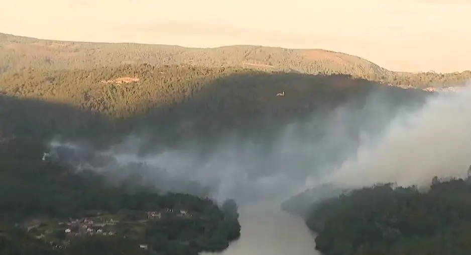 EL incendio de Crecente y Cortegada CRTVG