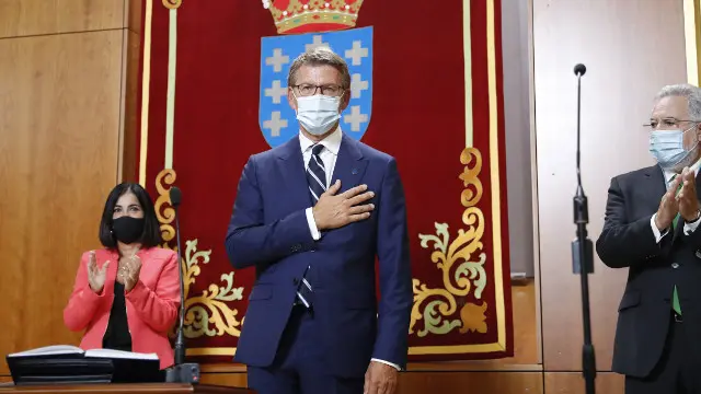 Feijóo toma posesión. LAVANDEIRA JR