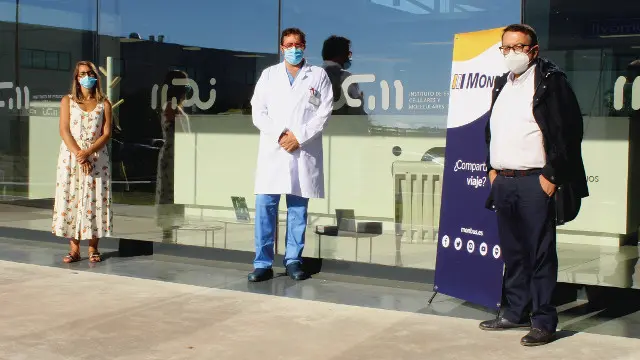 Acto en el que anunció que se realizarán las pruebas. EFE