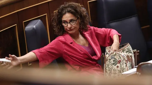 María Jesús Montero, minitra de Hacienda. EFE