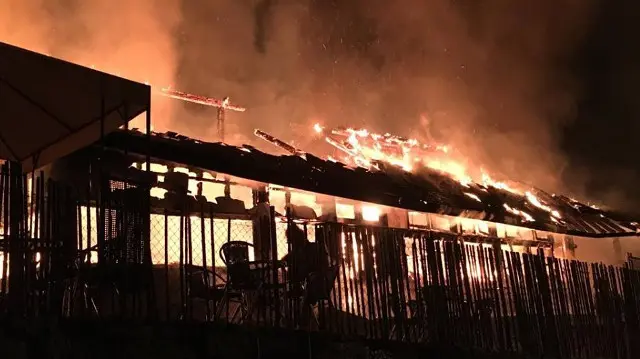 El incendio de A Chavasqueira. ARCHIVO