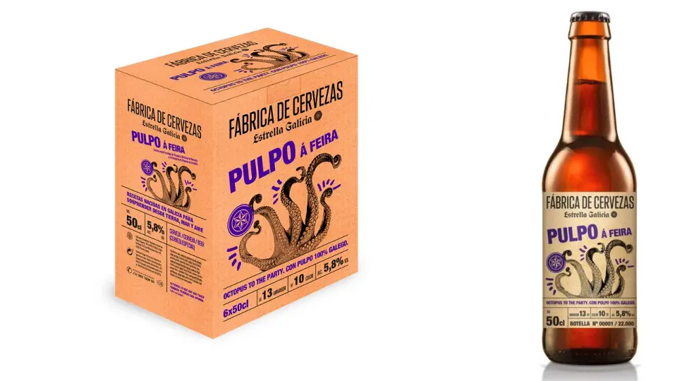 La nueva Estrella Galicia. ESTRELLA GALICIA