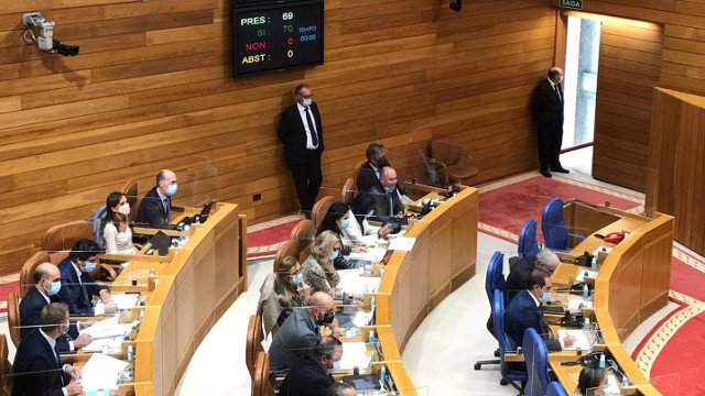 Imagen del Parlamento de Galicia. EFE