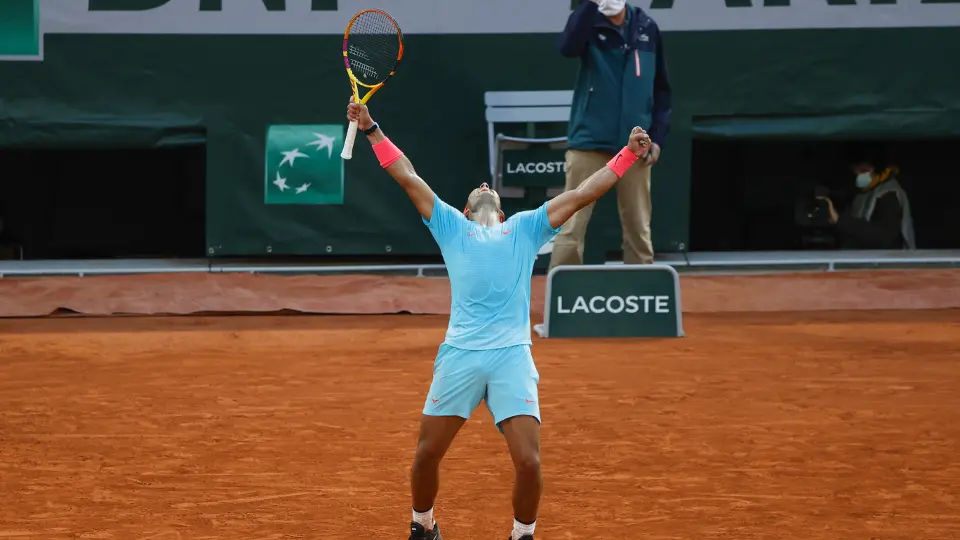 Victoria de Rafael Nadal. EFE