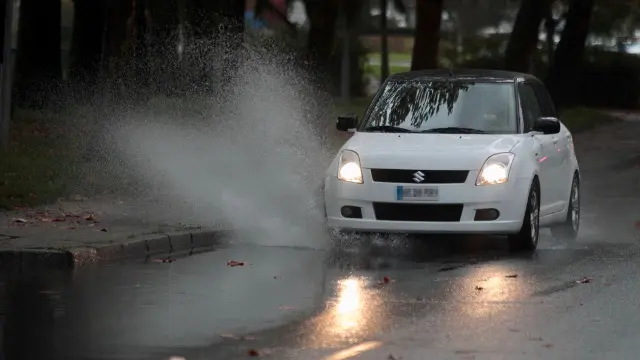 A choiva acompañaranos durante varias xornadas máis. RAFA FARIÑA