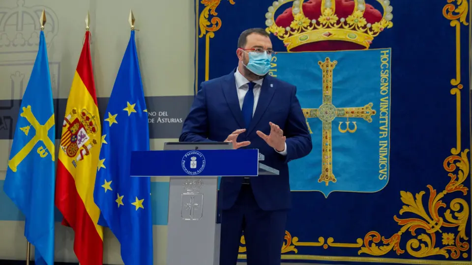 Adrián Barbón. EFE