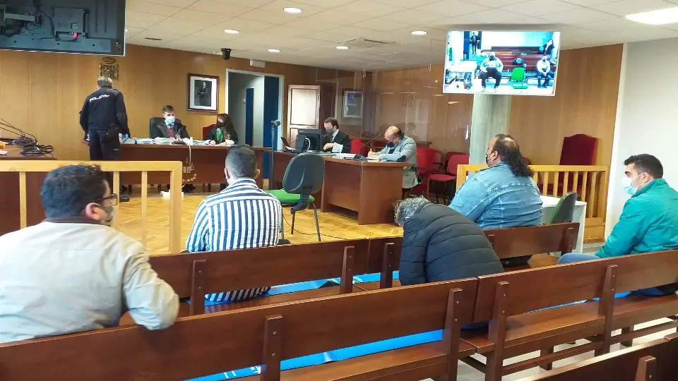 Segundo día del juicio contra Marino Giménez y otros miembros de su banda. EUROPA PRESS
