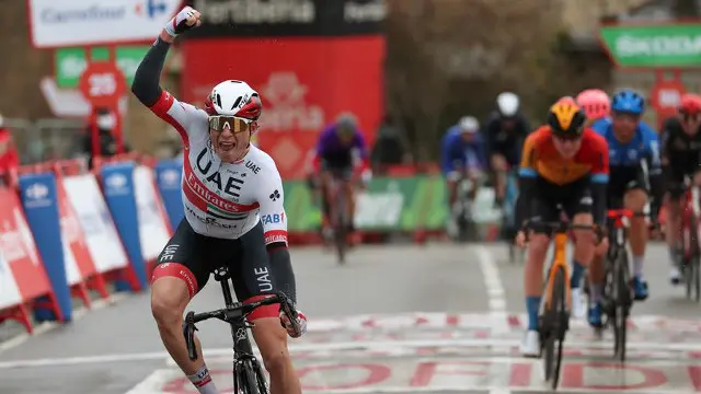 Philipsen triunfó en Puebla de Sanabria. KIKO HUESCA