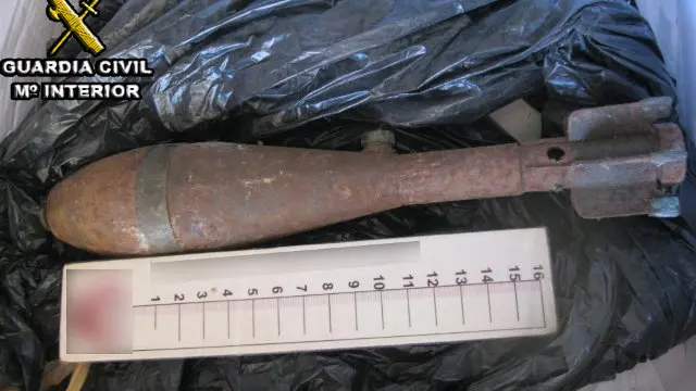 Granada localizada en Salceda de Caselas. GC