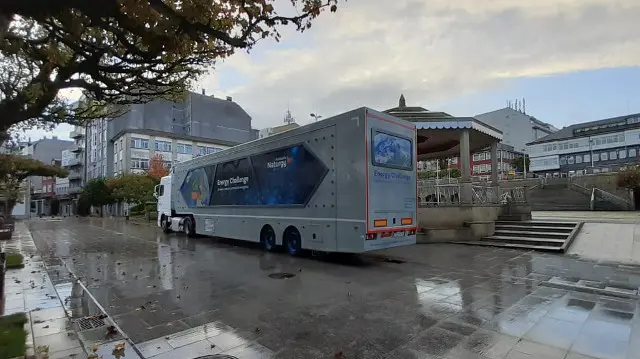 O camión de Fundación Naturgy. EP