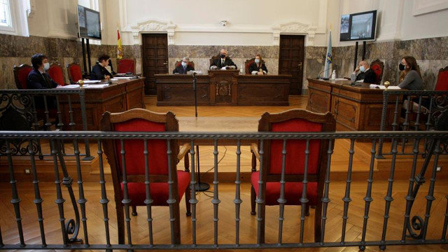 Un momento da vista do Tribunal Superior de Xustiza de Galicia. EFE