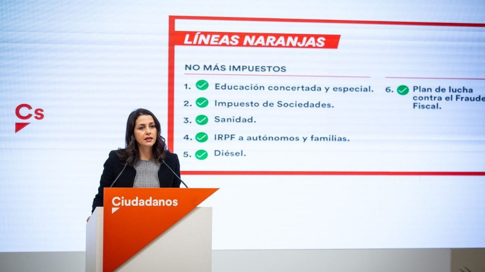 Inés Arrimadas. EUROPA PRESS