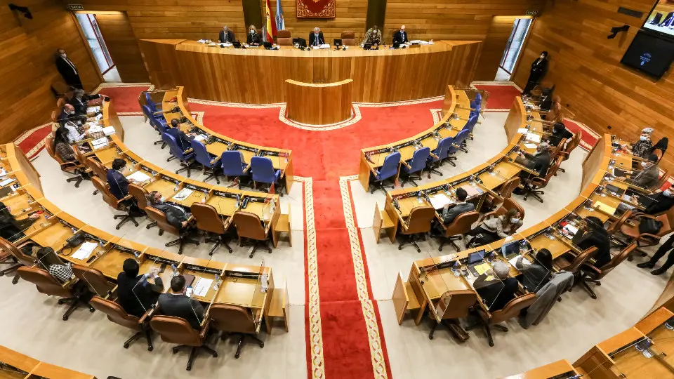 Pleno del Parlamento. LUIS POLO (AGN)