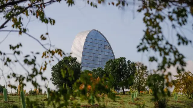 Sede corporativa del BBVA. EFE