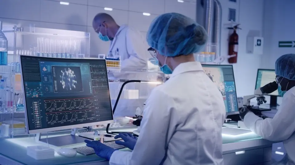 Un grupo de investigación de la vacuna contra el covid. EFE