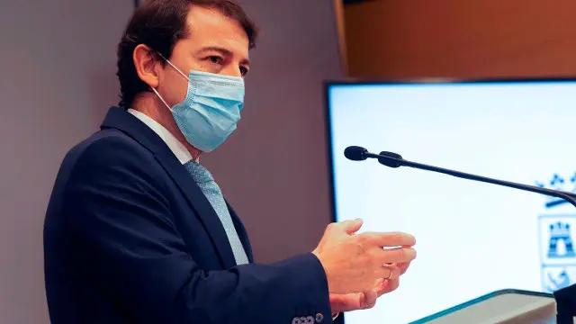 O presidente da Xunta de Castela e León, Afonso Fernández Mañueco.R.GARCÍA (Efe)